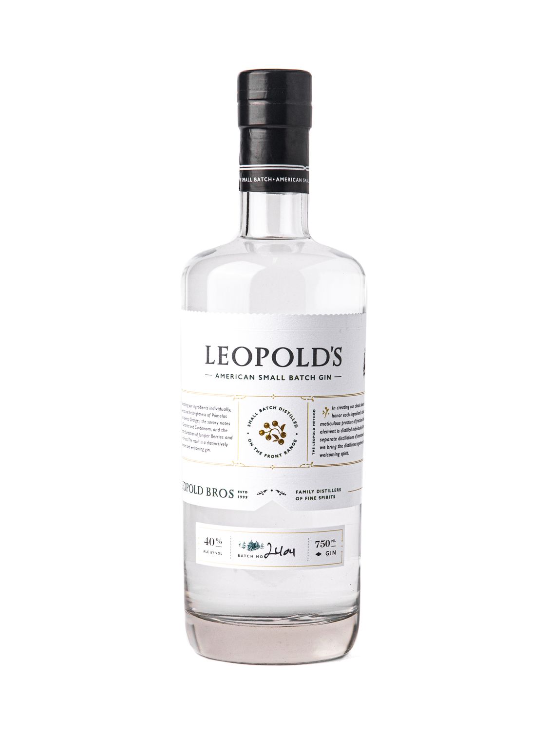 Leopold&#39;s American Small Batch Gin · 750 ml