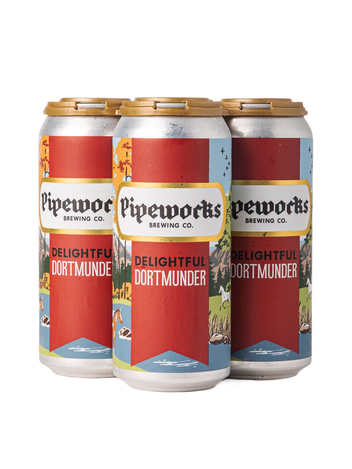 Pipeworks Delightful Dortmunder · 4-Pack