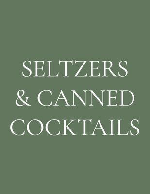 Ready To Drink Cocktails &amp; Seltzers