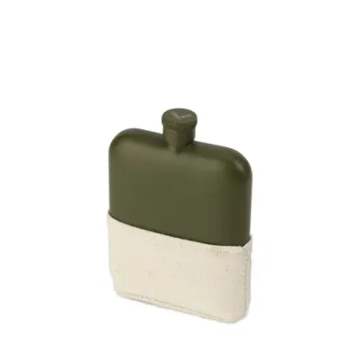 Foster &amp; Rye Army Green Flask