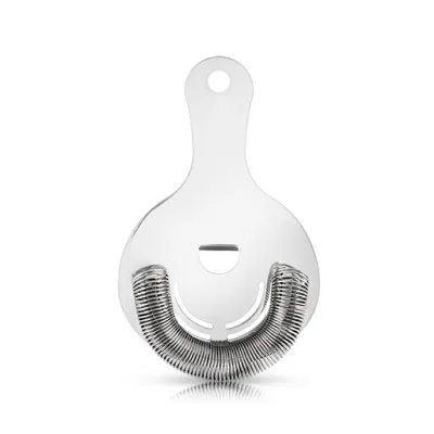 Viski Stainless Steel Hawthorne Strainer