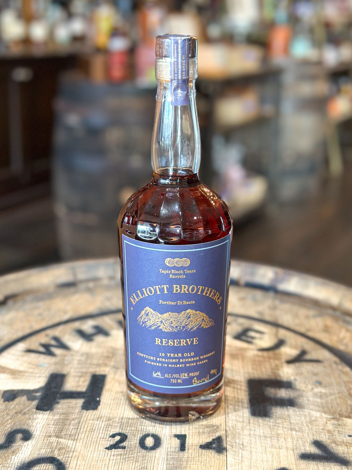 Elliot Brothers 10-Year Double Barreled Kentucky Bourbon · 750 ml