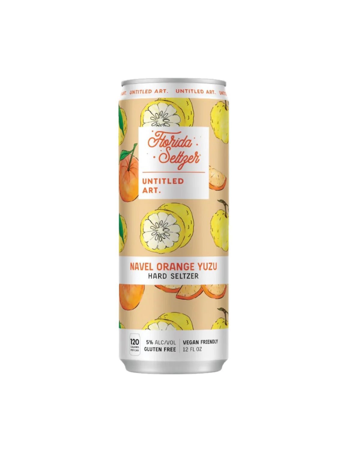 Untitled Art Navel Orange Yuzu Seltzer · Single Can