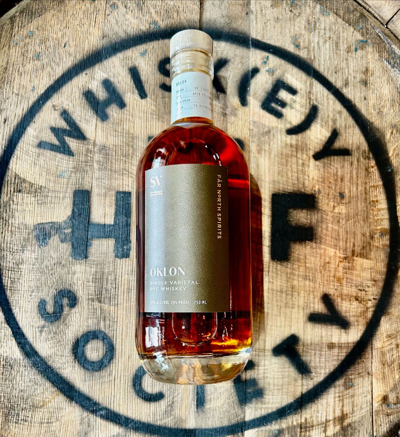 Far North Single Varietal Oklon Rye · 750 ml