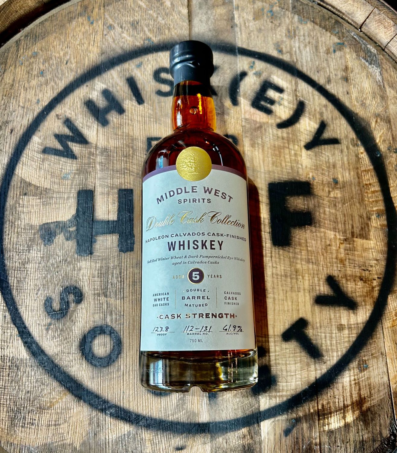Middle West Calvados Finished Double Cask Whiskey · 750 ml