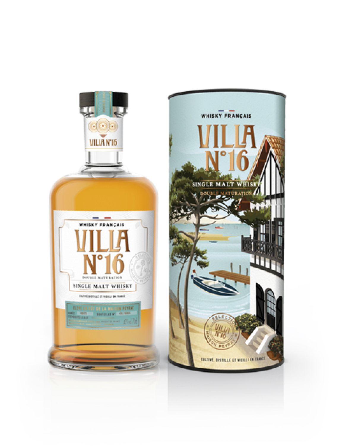 Villa No 16 Double Maturation French Single Malt Whisky · 700 ml