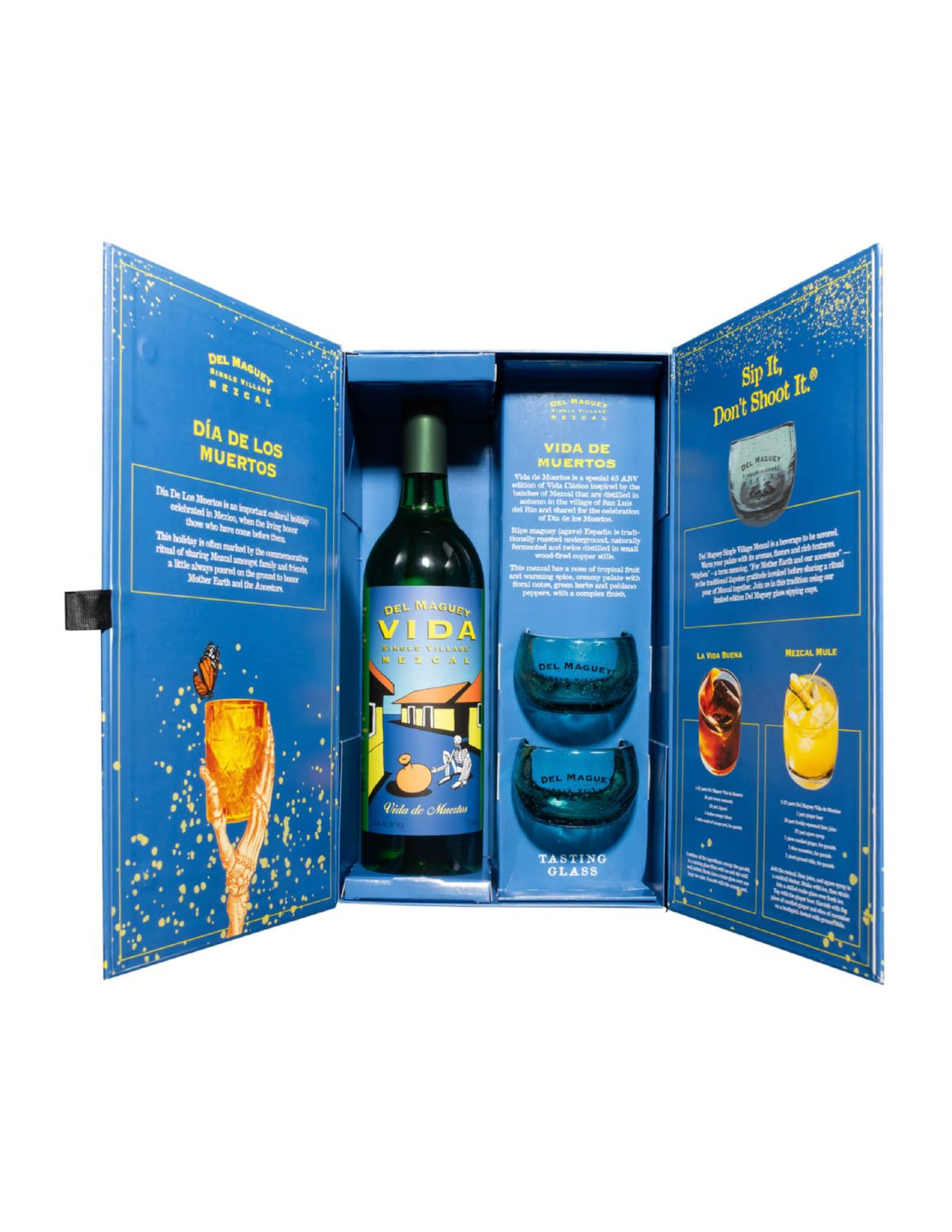 Del Maguey Vida de Muertos Gift Set