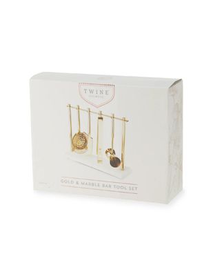 Twine Gold &amp; Marble Bar Tool Set