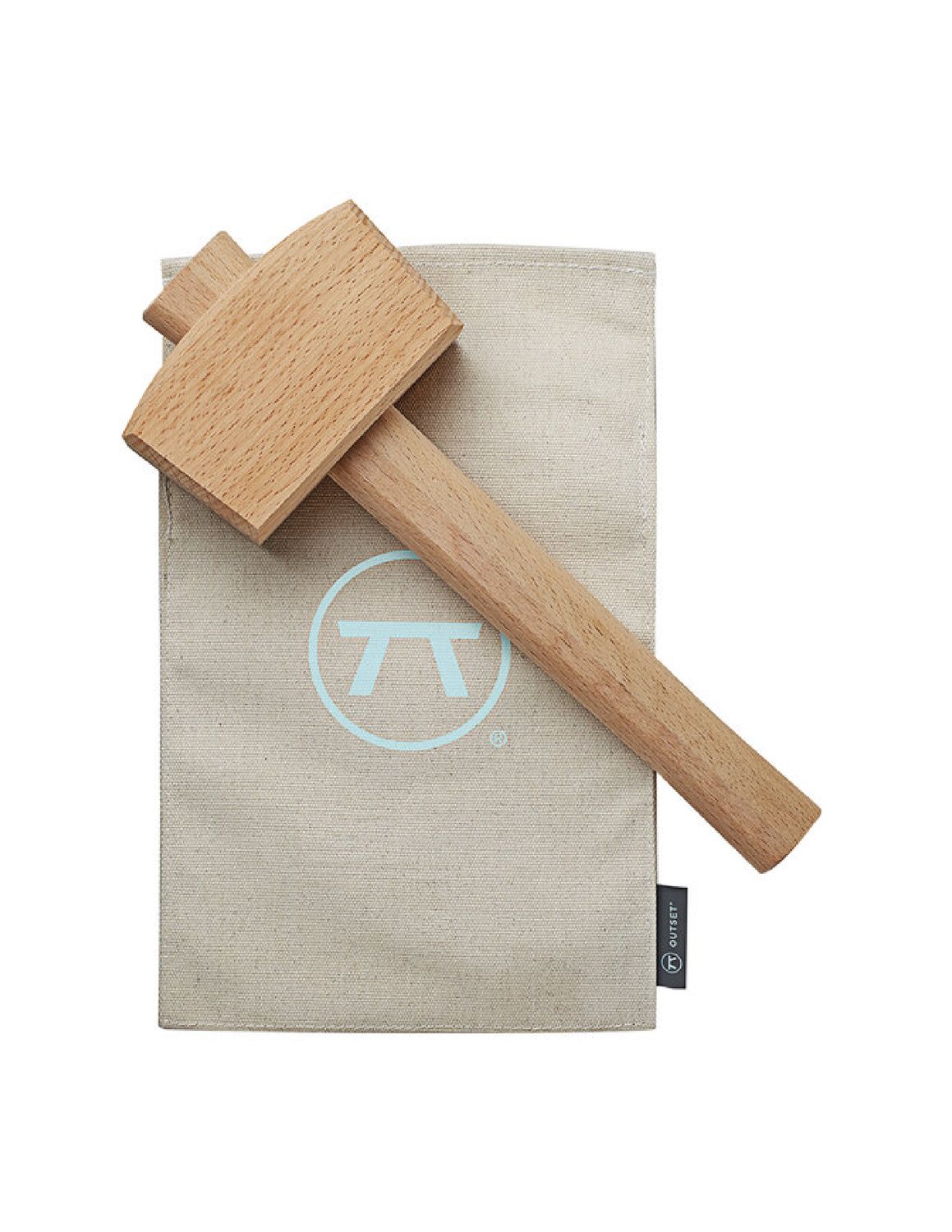 Outset Wooden Ice Mallet &amp; Lewis Bag