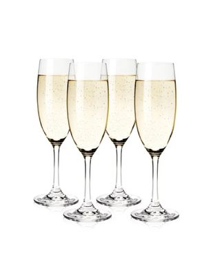 True - Champagne Flutes · Set of 4