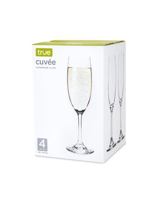 True - Champagne Flutes · Set of 4