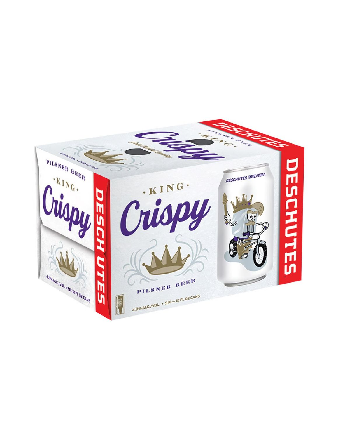 Deschutes King Crispy Pilsner · 6-Pack