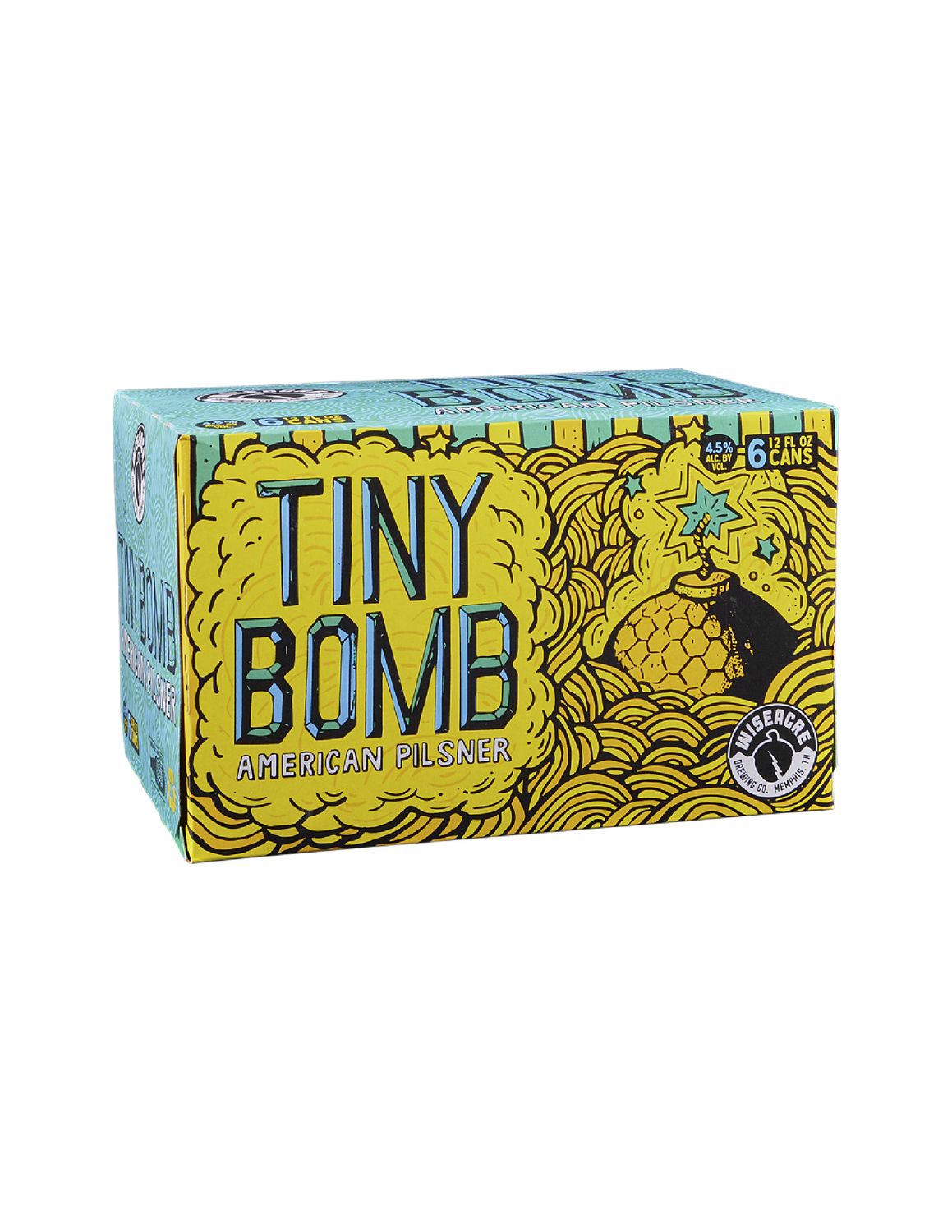 Wiseacre Tiny Bomb Pilsner · 6-Pack