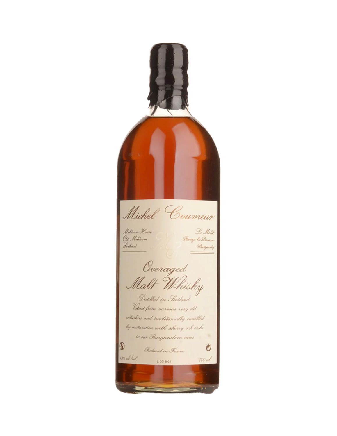 Michel Couvreur Overaged 12-Year Malt Whisky · 750 ml