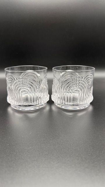 Deco Beau Crystal Tumbler- Set of 2