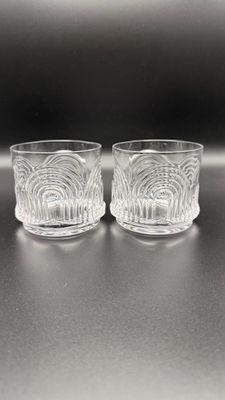 Deco Beau Crystal Tumbler- Set of 2