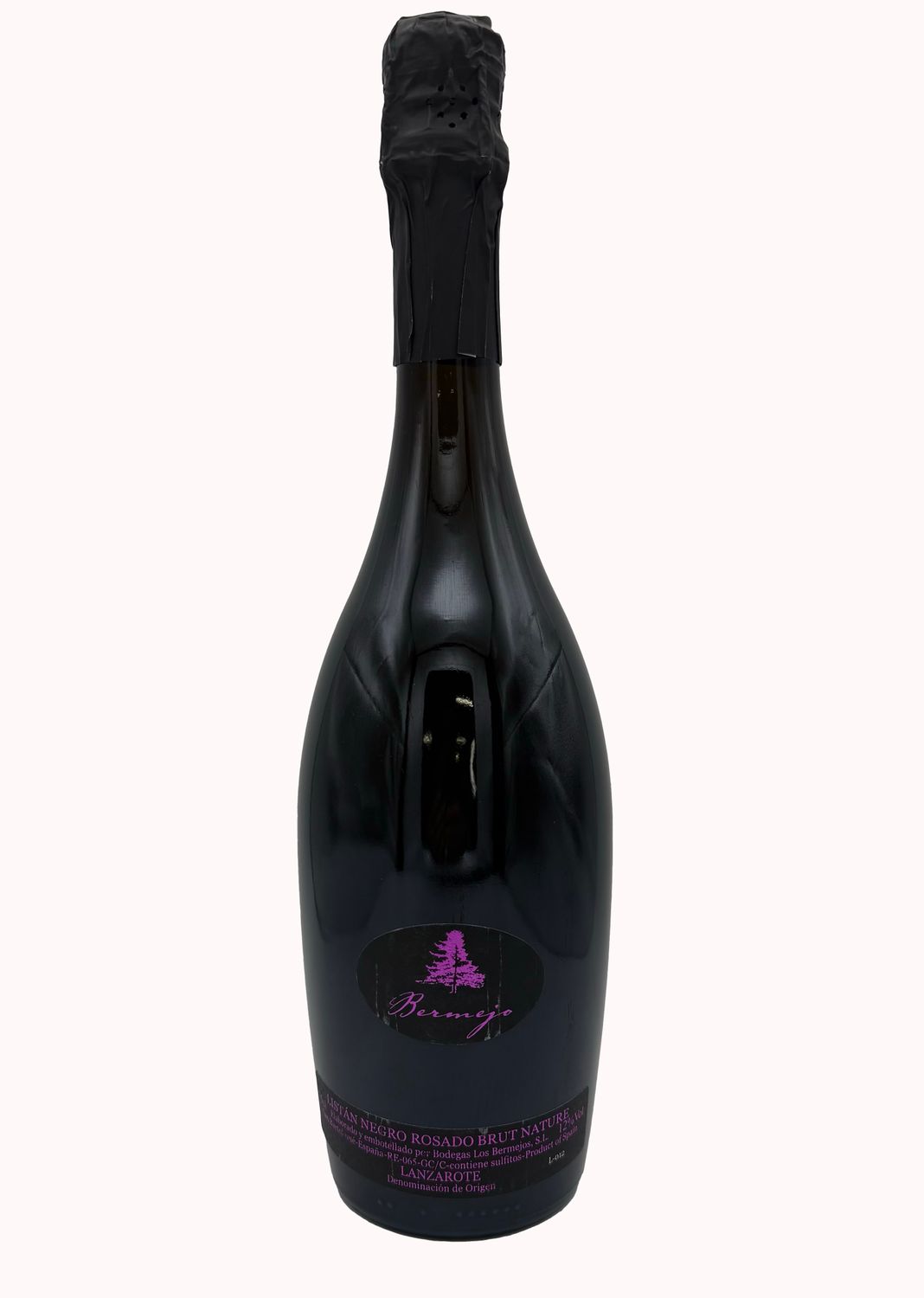 Los Bermejos Espumoso Rosado Brut Nature · 750 ml