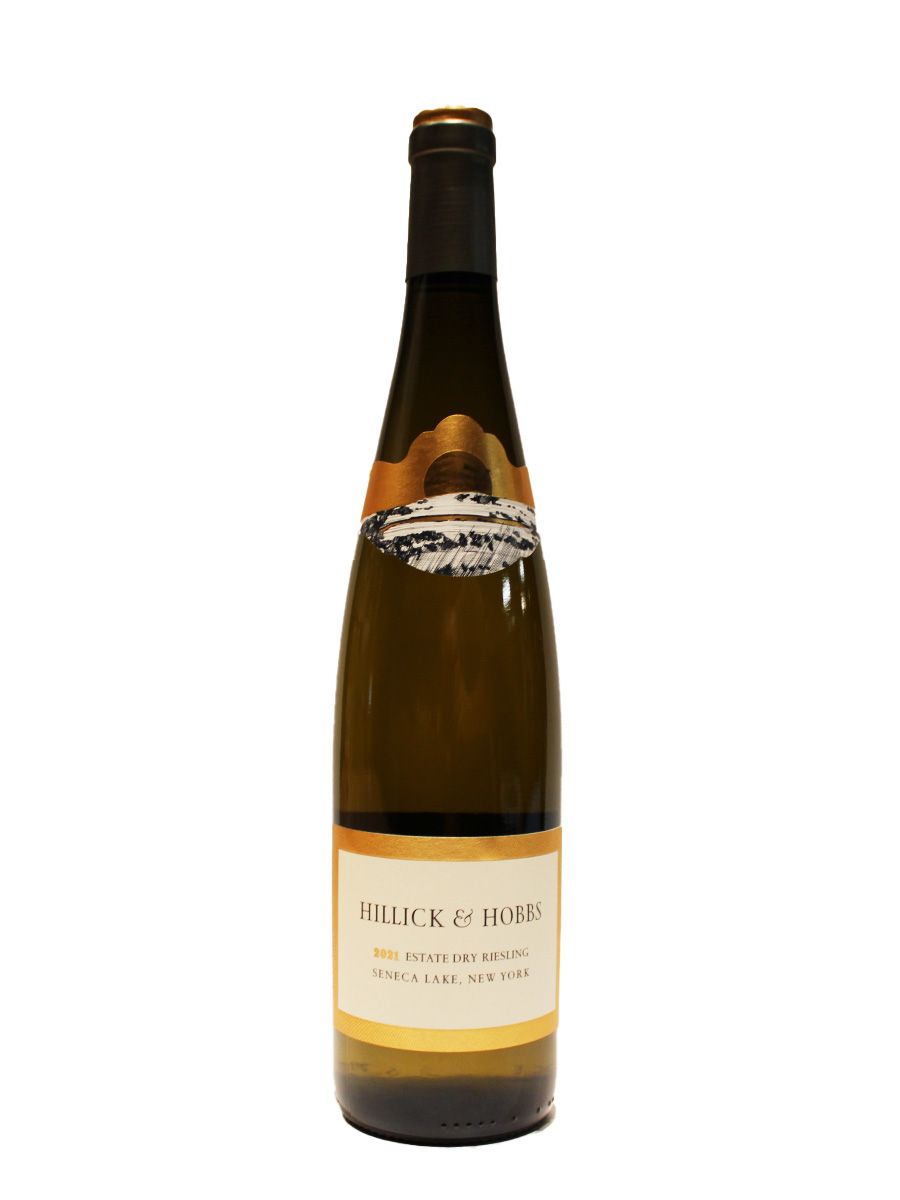 Hillick &amp; Hobbs Riesling Dry Estate Seneca Lake-750ml