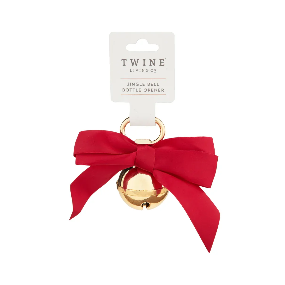 Twine Jingle Bell Bottle Opener