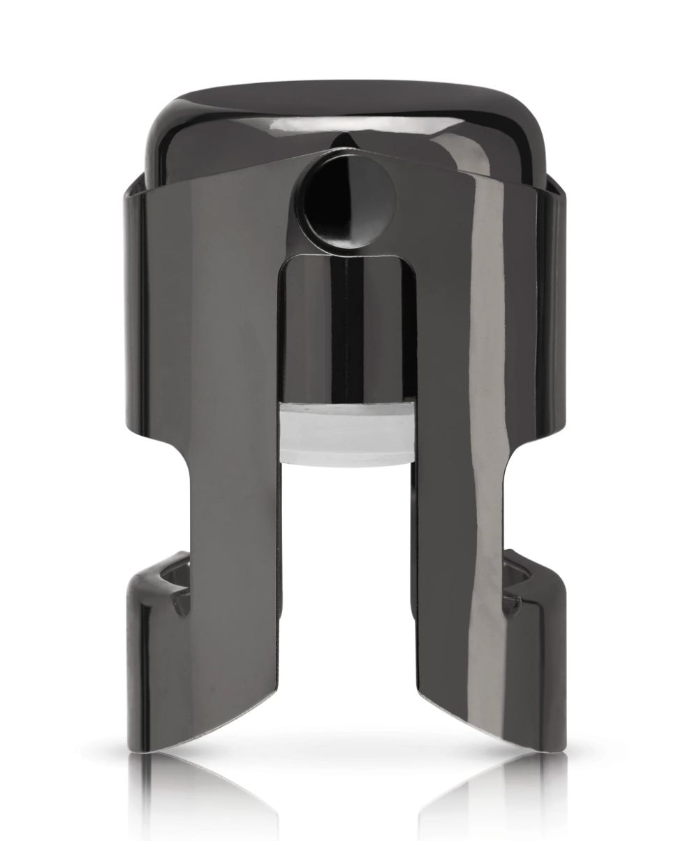 Viski Gunmetal Champagne Stopper