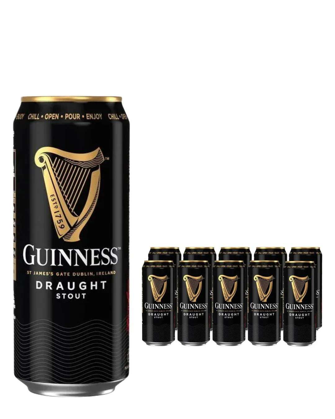 Guinness Stout Cans 14.9 oz · 4-Pack