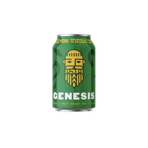 Bold Monk Genesis West Coast IPA 12 oz 6pk