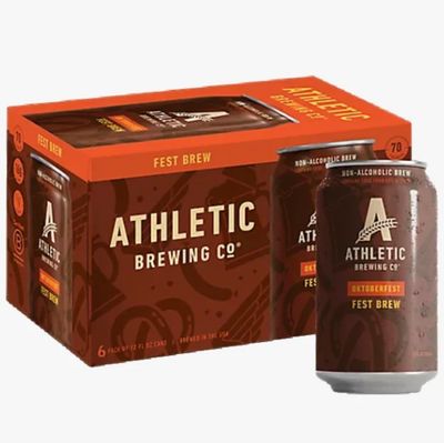 Athletic Brewing Oktoberfest Non-Alcoholic Beer 6pk