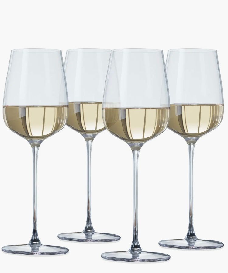 Spiegelau Long Stem White Wine Glass Set of 4