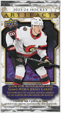 2023-24 Upper Deck Artifacts Hockey Hobby Pack