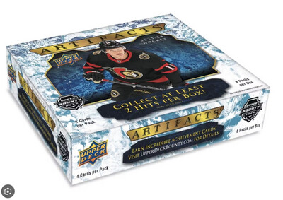 2023-24 Upper Deck Artifacts Hockey Hobby Box