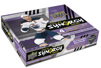 2022-23 Upper Deck Synergy Hockey Hobby Box 2022-23 Upper Deck Synergy Hockey Hobby Box