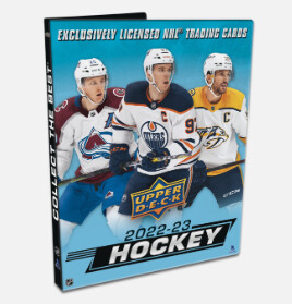2022-23 Upper Deck Series One Hockey Starter Kit Binder