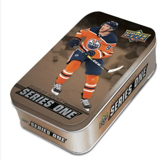 West&#39;s Sports Cards (WSC) 2022-23 Upper Deck Series One Tin