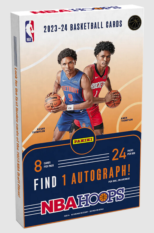 2023-24 Panini NBA HOOPS Basketball Hobby Box