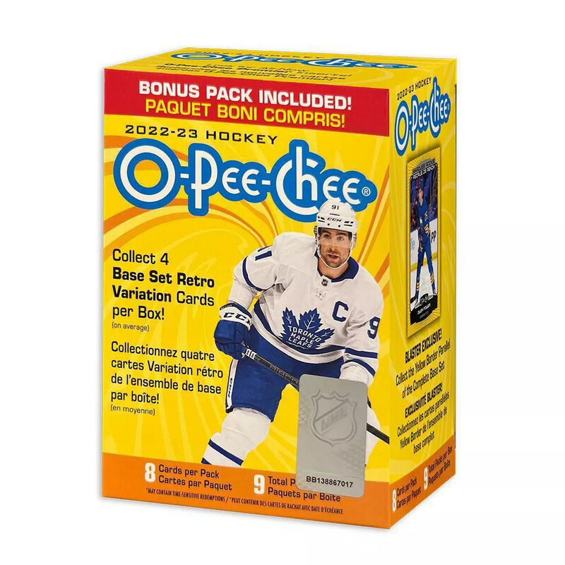 West&#39;s Sports Cards (WSC) 2022-23 O-Pee-Chee Hockey Blaster Box