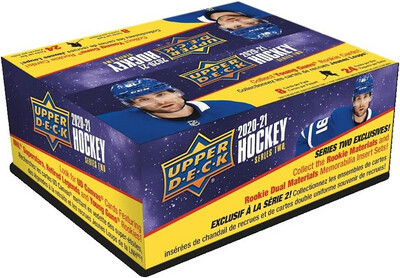 2020-21 Upper Deck Series Two Hockey Retail Box

