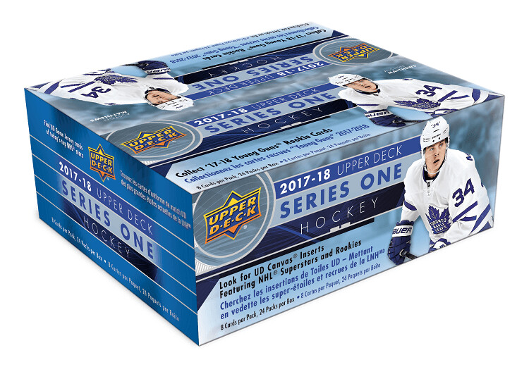 2017-18 Upper Deck Series One Retail Hockey Box

