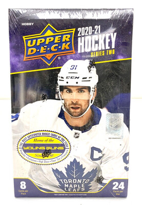 2020-21 Upper Deck Series Two Hockey Hobby Box

