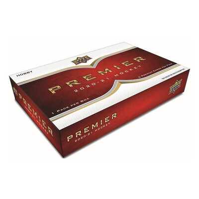 2020-21 Upper Deck Premier Hockey Hobby Box
