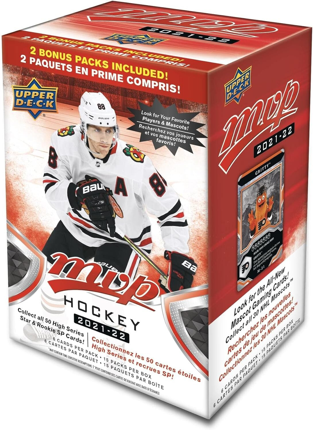 2021-22 Upper Deck MVP Hockey Blaster Box

