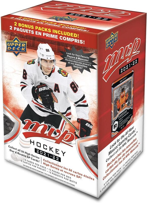 2021-22 Upper Deck MVP Hockey Blaster Box

