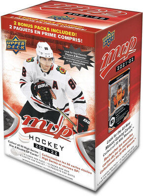 2021-22 Upper Deck MVP Hockey Blaster Box 2021-22 Upper Deck MVP Hockey Blaster Box