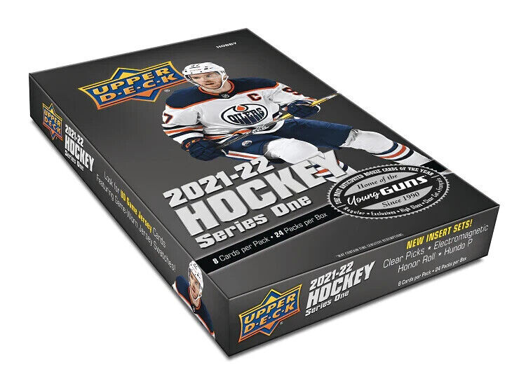 2021-22 Upper Deck Series One Hockey Hobby Box