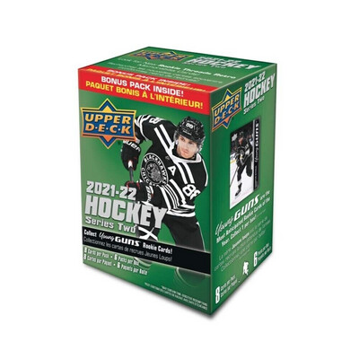 2021-22 Upper Deck Series Two Hockey Blaster Box