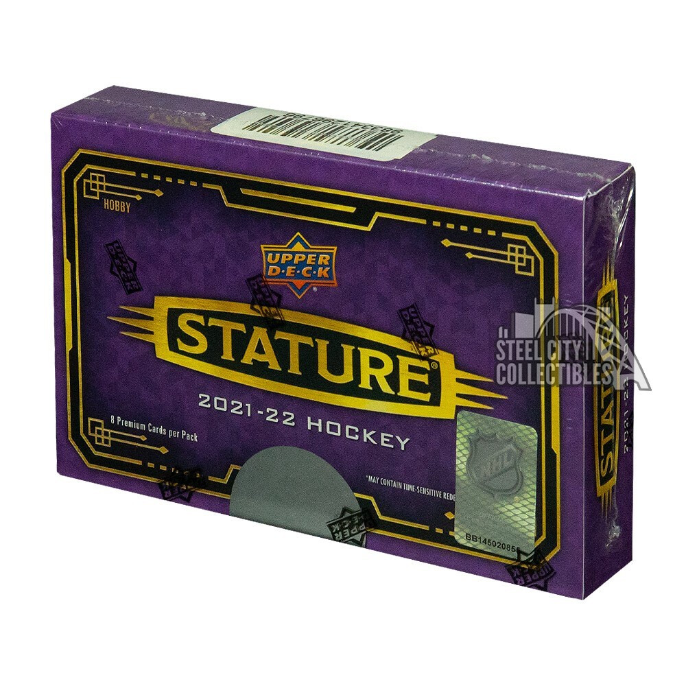 2021-22 Upper Deck Stature Hockey Hobby Box