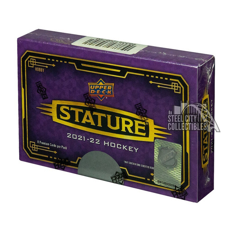 2021-22 Upper Deck Stature Hockey Hobby Box
