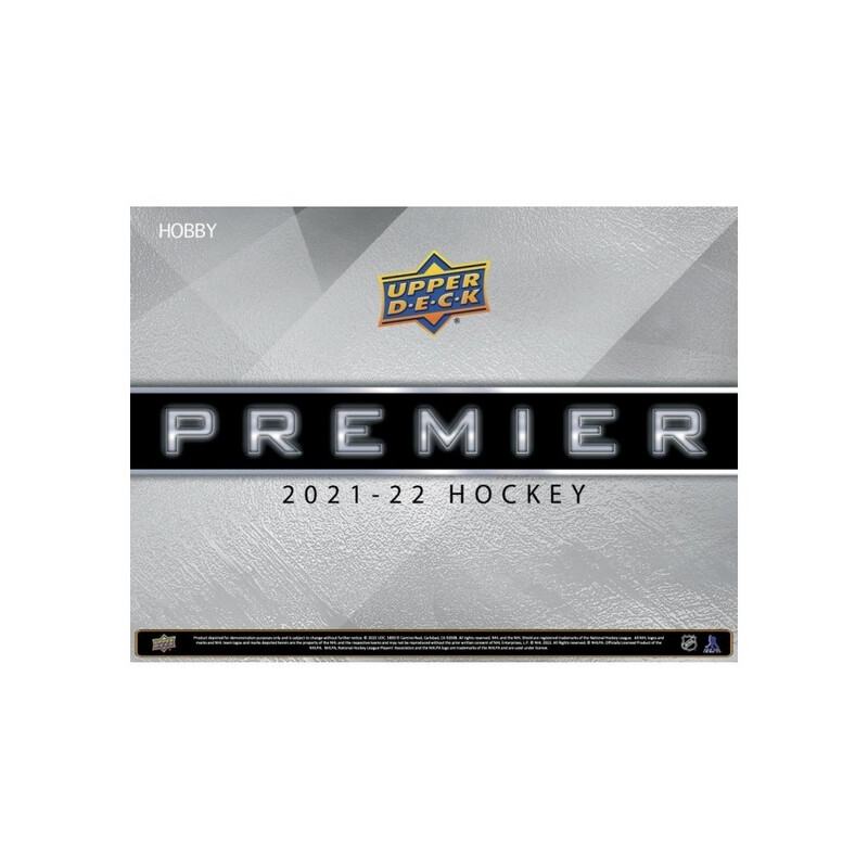 2021-22 Upper Deck Premier Hockey Hobby Box