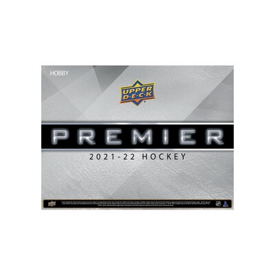 2021-22 Upper Deck Premier Hockey Hobby Box
