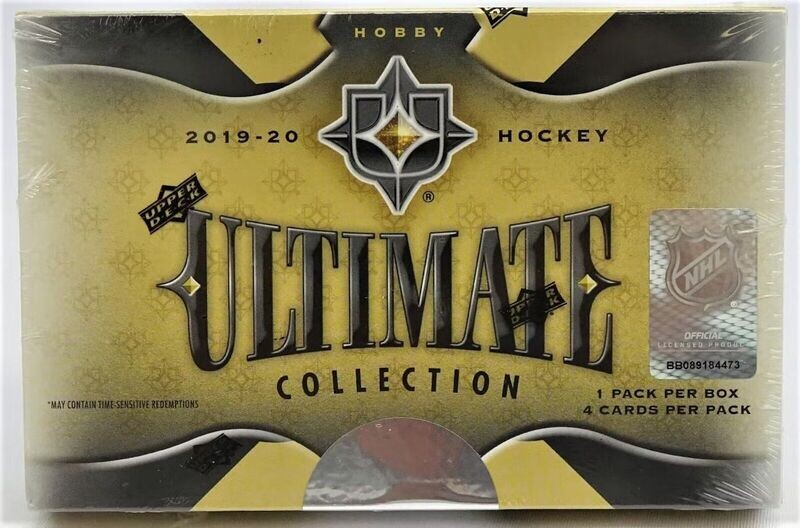 2019-20 Upper Deck Ultimate Collection Hobby Hockey Box

