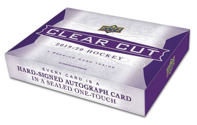 2019-20 Upper Deck Clear Cut Hobby Hockey Box

